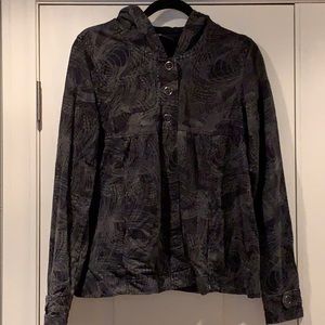 Volcom hooded sweatshirt jacket